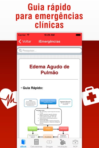 Emergências Clínicas Lite - Conduta médica de emergencia e suporte clínico screenshot 3