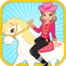 Princess Riding a Horse