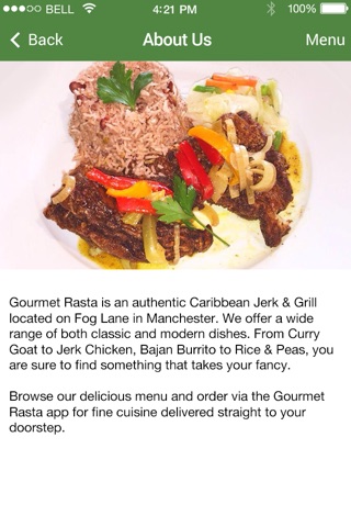 Gourmet Rasta Caribbean Restaurant Manchester screenshot 2