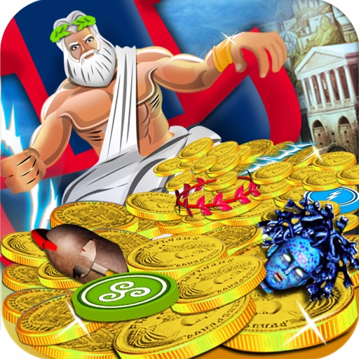 Coins of Olympus - Zeus' Gold Treasure Dozer iOS App