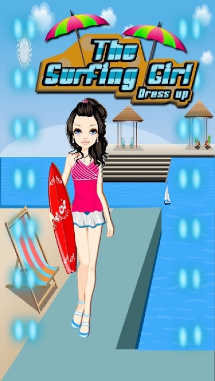 The Surfing Girl Dress Up