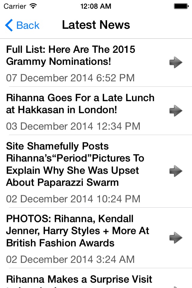 Fan Club - Rihanna edition screenshot 4