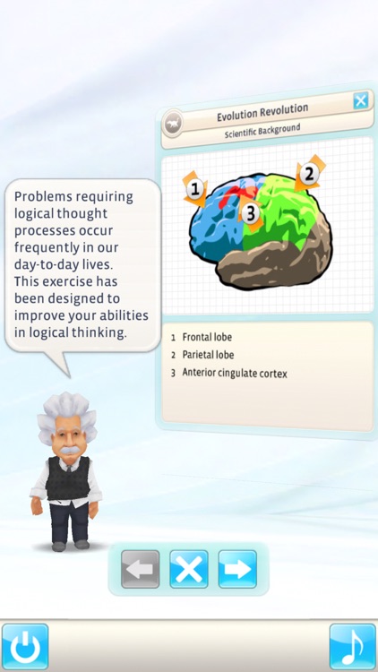 Einstein™ Brain Trainer Free: 30 exercises to practice your logic, memory, calculation, and vision skills - more effective than sudoku, puzzle, or quiz games screenshot-3