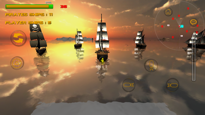 Pirates Hunter Tortuga King