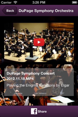 DuPage Symphony Orchestra screenshot 4