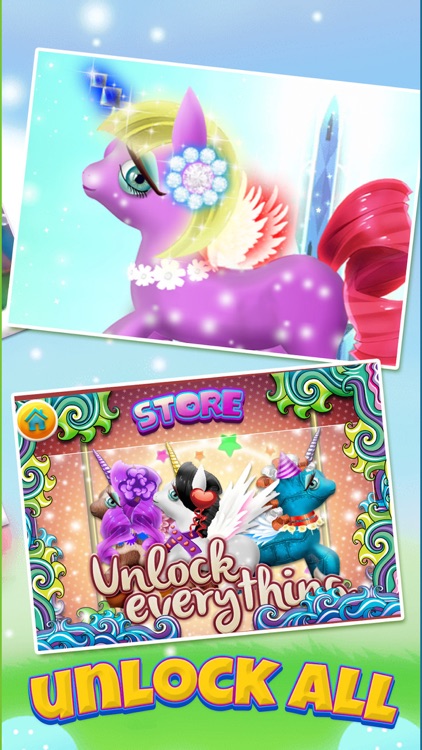 A Cute Pony Dress-Up Salon & Unicorn Fairy Makeover Spa