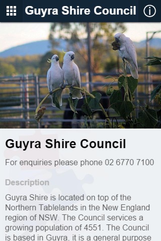 Guyra Shire Council screenshot 2