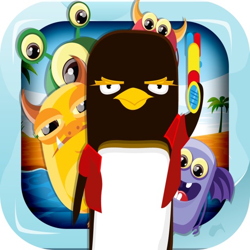 Penguin Fishing Expedition – Extreme Flying Safari Free Icon