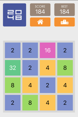 2048 Number Puzzle Pro - Simple Maths Games by Sum Unlimited Numbers with 4x4, 5x5, 6x6 classic simple modes screenshot 3