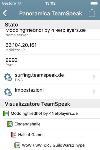 4Netplayers Server Manager screenshot 3