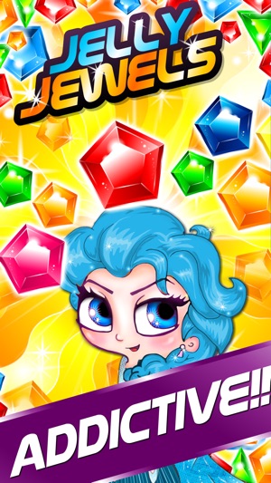 Jelly Jewel's - diamond match-3 game and kids digger mania h(圖3)-速報App