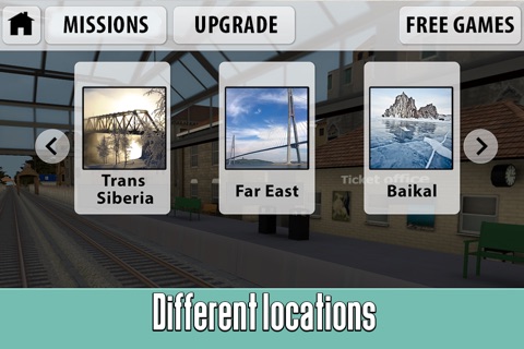 Russian Railway Train Simulator 3D Full screenshot 4