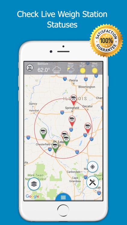 Road Hunter - Truck Stops, GPS