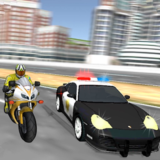 City Police vs Motorbike thief : Cops Challenger iOS App