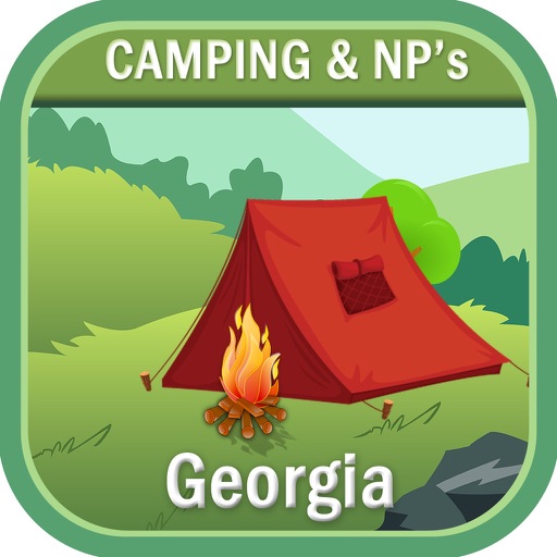 Georgia Camping & Hiking Trails,State Parks icon