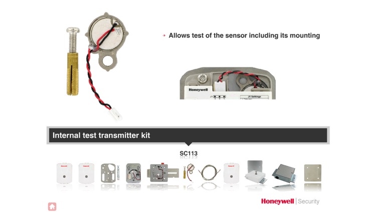 Honeywell Security - SC100 Seismic sensor range