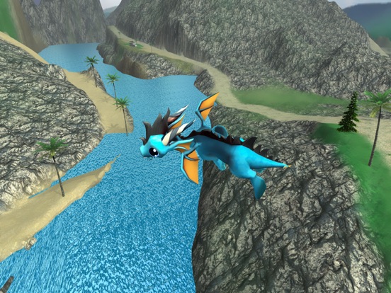 Симулятор полета дракона VR для Google картона на iPad
