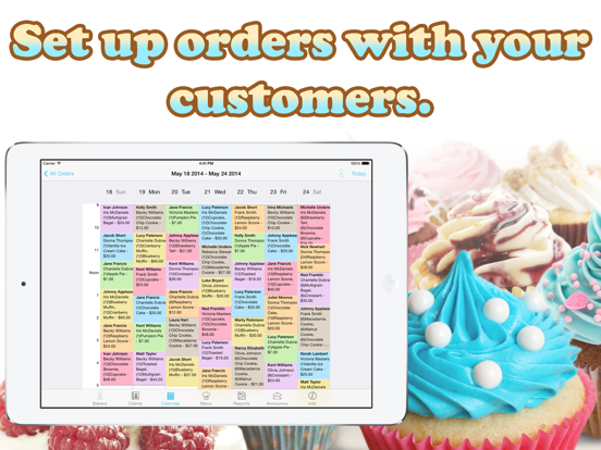 Screenshot #4 pour Bakery Order Manager - Organize staff and clients