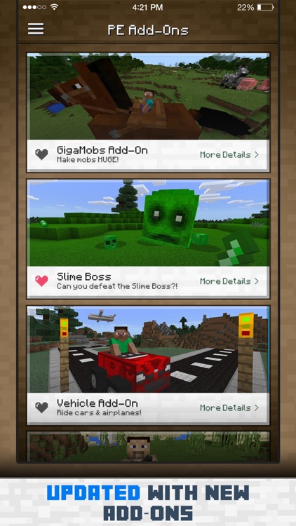 Add-Ons for Minecraft PE