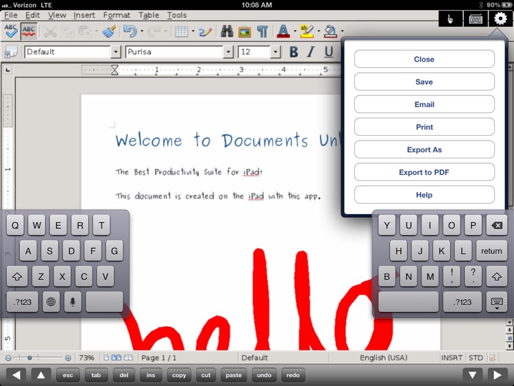 Docs U -Editor for Microsoft Office Documents Free