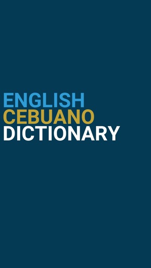 English : Cebuano Dictionary(圖1)-速報App