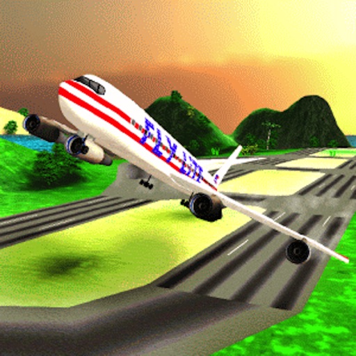 Flight Sim-ulator 3D: Fly Air-Plane 2 iOS App