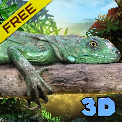 Lizard Survival Simulator 3D Icon