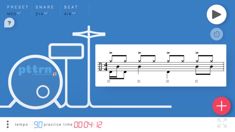 pttrN for drummers