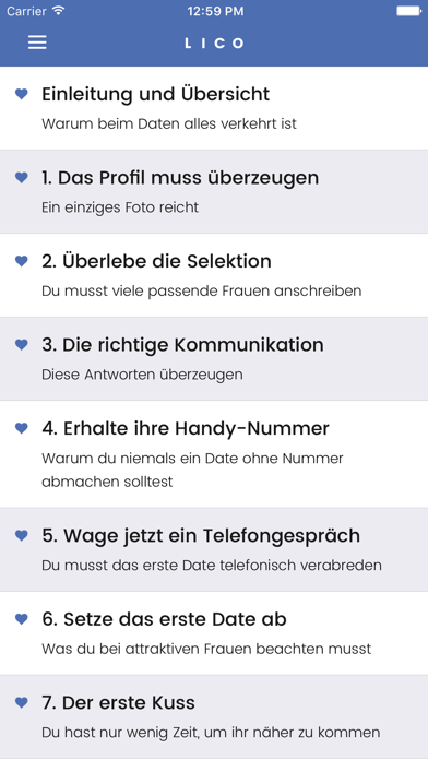 Lico - Der LiebesCoach fürs Internet Dating screenshot 3