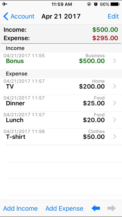 iSpending - Expense Tracker