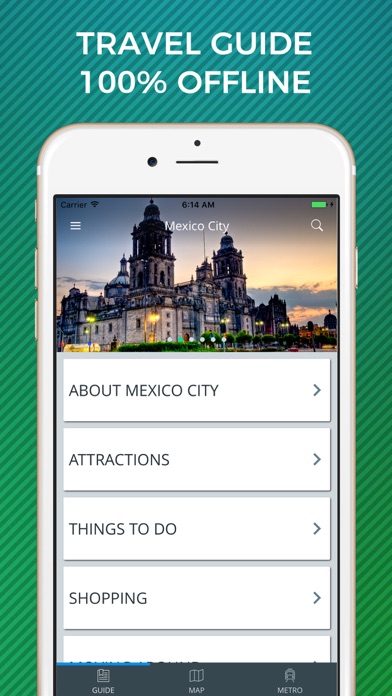 How to cancel & delete Mexico City Travel Guide with Maps from iphone & ipad 1