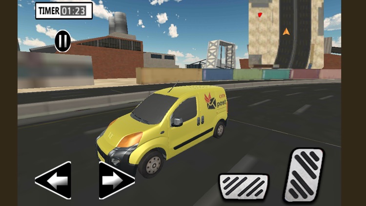 Postman Delivery Van Simulator & City Mail Truck