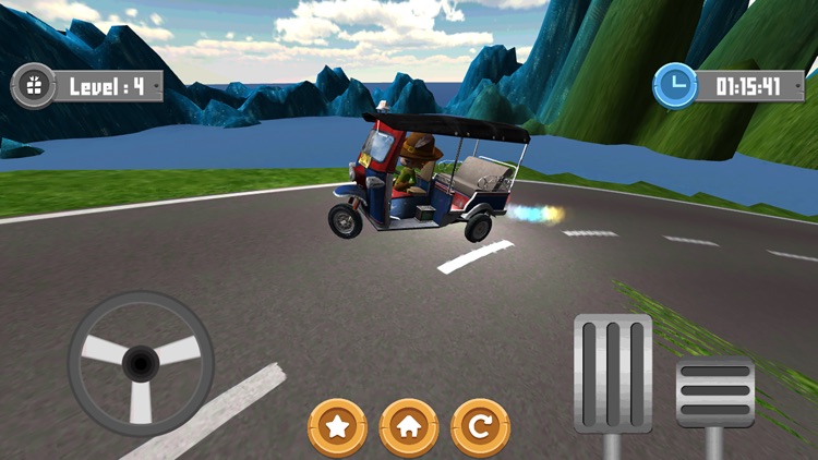 Tuk Tuk Racing On The Road screenshot-3