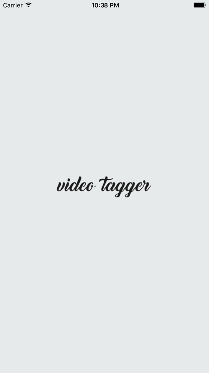 Video Tagger