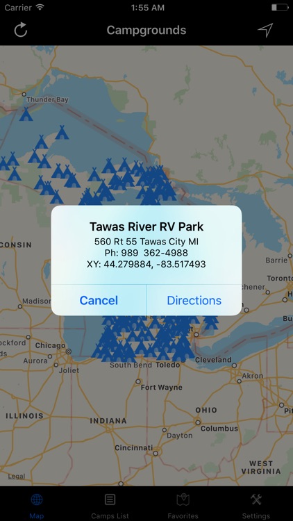 Michigan – Campgrounds & RV Parks