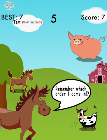 Farm Sounds - Memory game for kids screenshot 3
