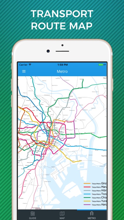 Tokyo Travel Guide with Offline Street Map screenshot-4