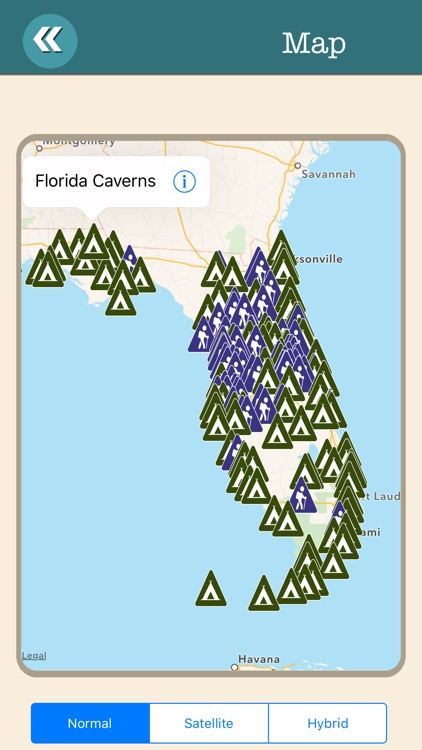 Florida State Campgrounds & Hiking Trails