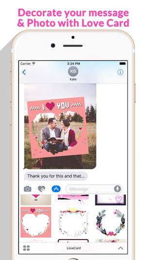 Love Card - Beautiful Lovely Card Stickers(圖3)-速報App