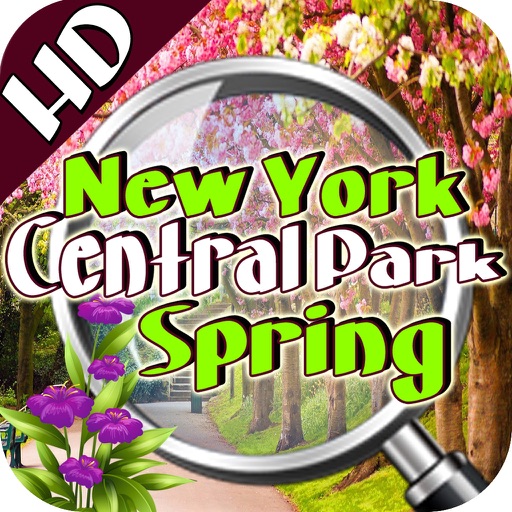 Hidden Objects: Spring Time Central Park New York Icon