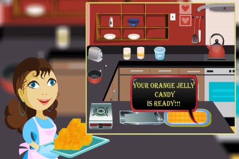 Orange Jelly Candy Maker screenshot 4