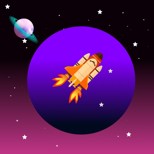 Rocket Launcher - The Space mission Icon