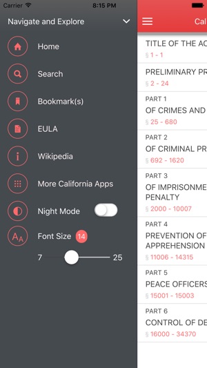 California Penal Code(圖5)-速報App
