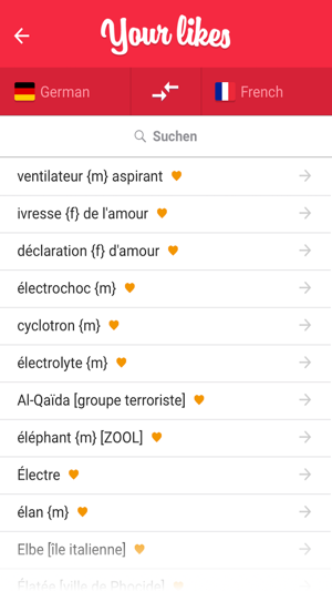 Français - Allemand Dictionnaire de poche Offline(圖2)-速報App