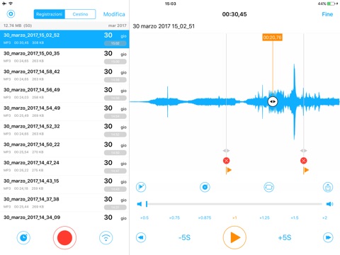 Voice Recorder PRO - Recording screenshot 3