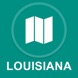 Louisiana, EUA : Off-line GPS Navigation