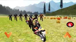 Game screenshot Moto Zombie Shoot:Zombie War on Road mod apk