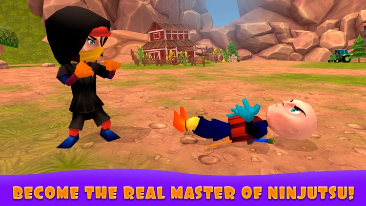 Cartoon Ninja Shaolin Kung Fu Fighting Full