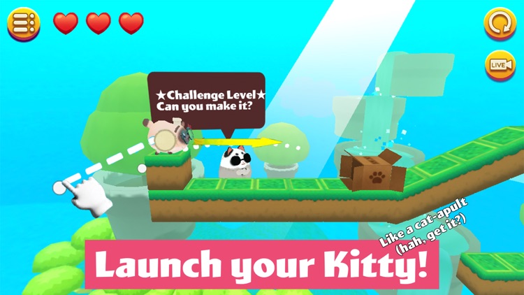 Kitty in the Box 2 - A box diving adventure! screenshot-0