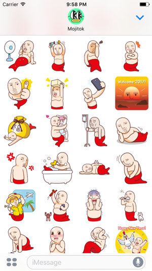 Uncle Mermaid Stickers(圖3)-速報App